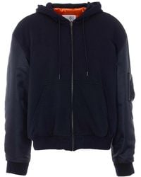 MM6 by Maison Margiela - Hooded Sweatshirt - Lyst