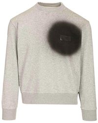 MM6 by Maison Margiela - Spray Print Sweatshirt - Lyst
