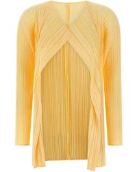 Pleats Please Issey Miyake - Mellow Pleats Cardigan - Lyst