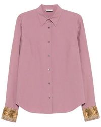 Dries Van Noten - Chloris Embroidered Cotton Shirt - Lyst