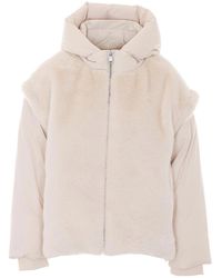 Essentiel Antwerp - Kbeauty Faux Fur Puffer Jacket - Lyst