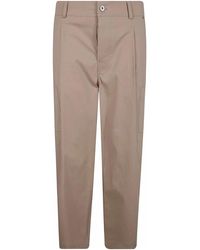 Drole de Monsieur - Le Pantalon Cropped Twill - Lyst
