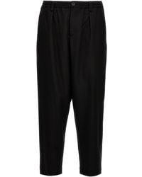 Marni - Tropical Wool Crop Pants - Lyst