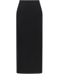 Magda Butrym - Skirt With Closure And Back Panel - Lyst