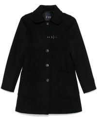 Fay - Wool And Cashmere Coat - Lyst