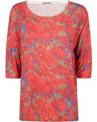 In bed with You - Squared Round Neck Sweater - Lyst