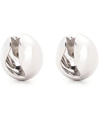 Coperni - Shaped Logo Hoop Earrings - Lyst