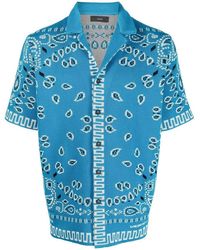 Alanui - Bandana Piqu Cotton Shirt - Lyst