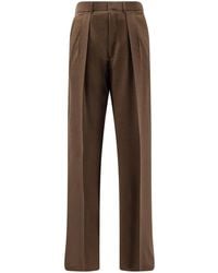 Tom Ford - Wool Trousers With Pleats - Lyst