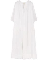 Aspesi - Long Cotton Dress - Lyst