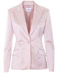 ANDAMANE - Petal Rose Bianca Blazer - Lyst