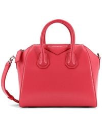 Givenchy - Antigona Mini Leather Shoulder Bag - Lyst