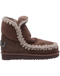 Mou - Eskimo 18 Glitter Logo Booties - Lyst