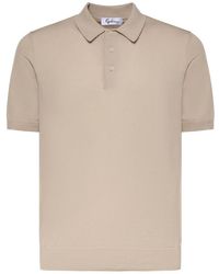Giuliano Galiano - Cotton Polo - Lyst