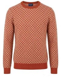 Drumohr - Razor Blade Roundneck - Lyst