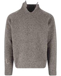 ERL - Wool Blend Sweater - Lyst