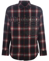 DSquared² - Camicia Di Cotone - Lyst