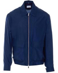 Brunello Cucinelli - Jacket With Frontal Zip Closure - Lyst