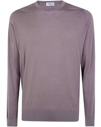 John Smedley - Rowland Crewneck Long Sleeves Pullover - Lyst