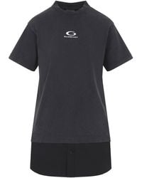 Balenciaga - Hybrid Mini Dress - Lyst