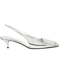 Courreges - Mirror-Effect Slingback - Lyst