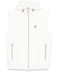 Brunello Cucinelli - Nylon Vest With Padding - Lyst