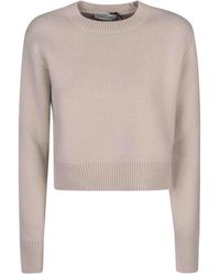 Lanvin - Suéter Cuello Redondo - Lyst
