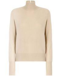 Pinko - Wool And Cashmere Turtleneck Sweater - Lyst