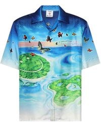 CASABLANCA - Shirts Silk - Lyst