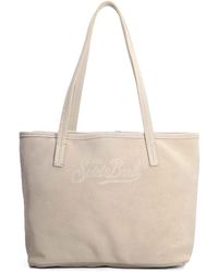 MC2 Saint Barth - City Bag Mid Suede Shoulder Bag - Lyst