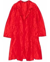 Daniela Gregis - Cappotto Coat Punto Bianco - Lyst