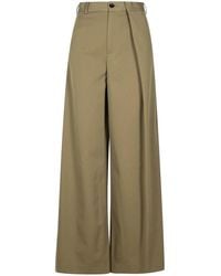 MM6 by Maison Margiela - Polyester Blend Trousers - Lyst
