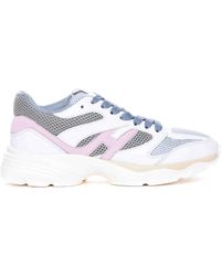 Hogan - Pink And Light Blue H Sneakers - Lyst