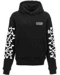 Amiri - Bones Stacked Hoodie, Long Sleeves, 100% Cotton, Size: Medium - Lyst