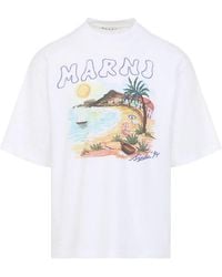 Marni - T-Shirt - Lyst