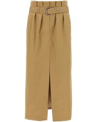 Dries Van Noten - Seaches Long Skirt - Lyst