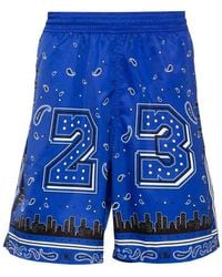 Off-White c/o Virgil Abloh - Bandana Swim Shorts - Lyst