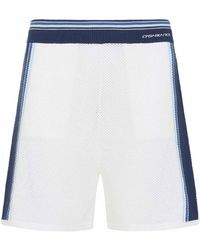 CASABLANCA - Mesh Stripe Shorts - Lyst