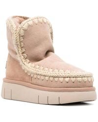 Mou - Eskimo 18 Bounce Suede Ankle Boots - Lyst