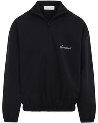 Fear Of God - Sporty Nylon Half Zip Sweatshirt - Lyst