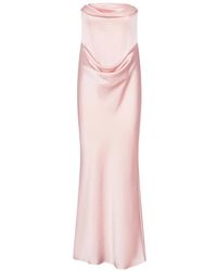 ROTATE BIRGER CHRISTENSEN - Strapless Corsage Maxi Dress - Lyst