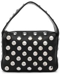 KHAITE - Elena Small Studded Leather Handbag - Lyst