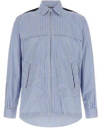 Junya Watanabe - Denim Insert Shirt - Lyst
