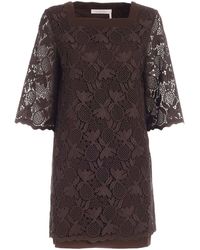 See By Chloé - See By Chloe Ananas Lace Dress - Lyst