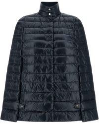 Herno - Cape Down Jacket - Lyst