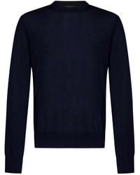 DSquared² - Tricot Wool Crewneck Sweater - Lyst