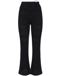 Alberto Audenino - Flared Pants With Ring - Lyst