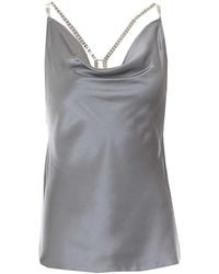 Patrizia Pepe - Silk Top - Lyst