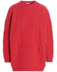 Stella McCartney - Cable-Knit Sweater - Lyst