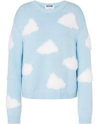 Moschino - Organic Cotton Blend Sweater - Lyst